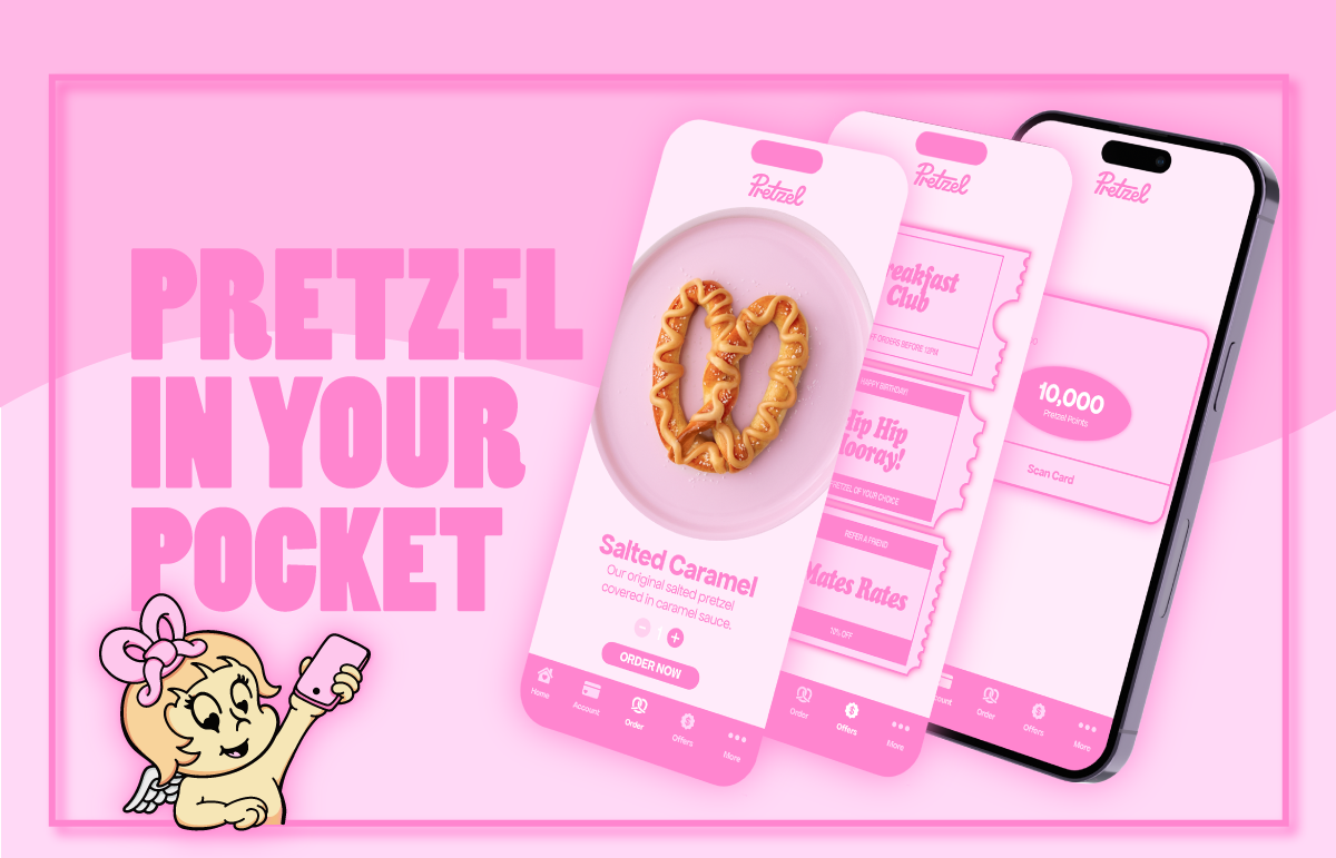 Pretzel Australia App Launch 