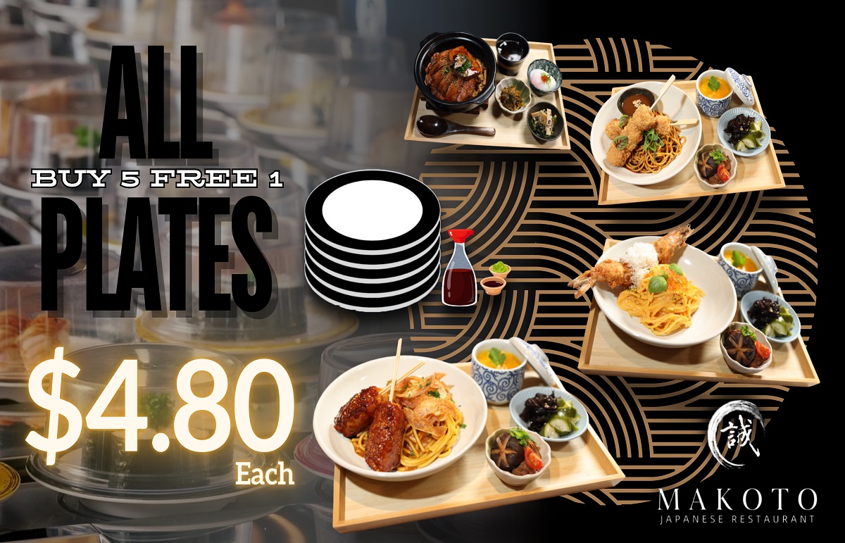 Makoto Japanese Restaurant & Buy 5 Free 1