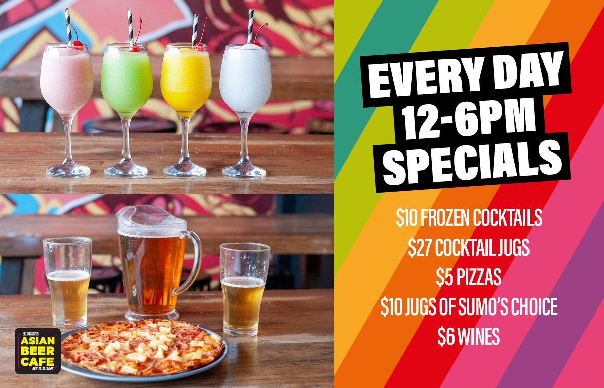 Asian Beer Cafe - $5 Pizza Spring/Summer Specials