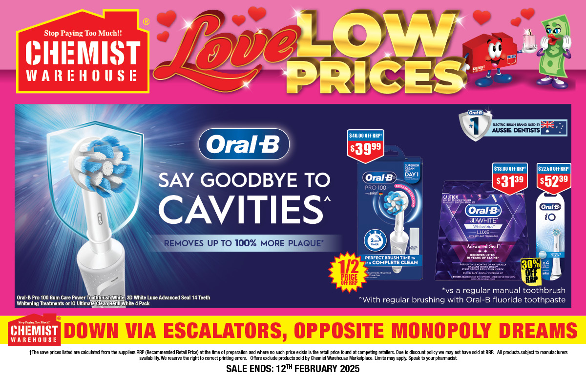 CHEMIST WAREHOUSE FEBRUARY CATALOGUE OUT NOW!