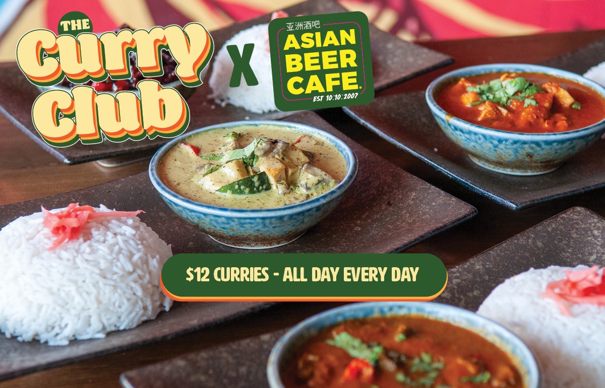 $12 Curries All Day Every Day with The Curry Club x ABC!!!